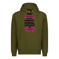 Army Green Surgical Dental Assistant Premium Hoodie - Bettercallsaul