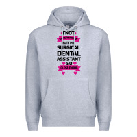 Heather Grey Surgical Dental Assistant Premium Hoodie - Bettercallsaul