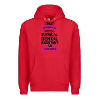 Red Surgical Dental Assistant Premium Hoodie - Bettercallsaul