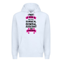 White Surgical Dental Assistant Premium Hoodie - Bettercallsaul