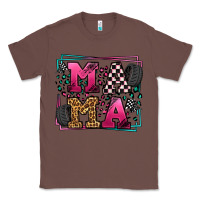 Chestnut Racing leopard frame mama Mother's Day Classic Tee - LillyAllenDesigns