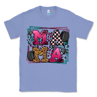 Colony Blue Racing leopard frame mama Mother's Day Classic Tee - LillyAllenDesigns