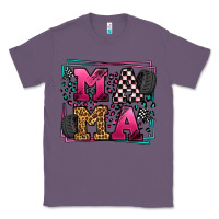 Lavender Racing leopard frame mama Mother's Day Classic Tee - LillyAllenDesigns
