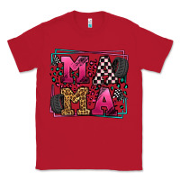 Red Racing leopard frame mama Mother's Day Classic Tee - LillyAllenDesigns