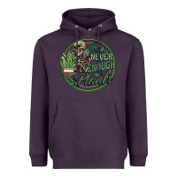 Plum never enough plants Heavyweight Hoodie - Artiststas