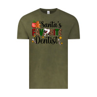 Vintage Olive santa's favorite dentist Vintage Tee - AdoDesignShop