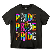 Asphalt pride pride pride Heavy Core Tee - texasbilliewilder
