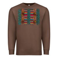 Chestnut sunflower serape brush stroke Premium Sweatshirt - Artiststas