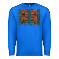 True Royal sunflower serape brush stroke Premium Sweatshirt - Artiststas