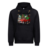Black its the most wonderful time of the year Urban Hoodie - CowGirlArtShop