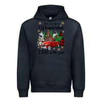 Navy its the most wonderful time of the year Urban Hoodie - CowGirlArtShop