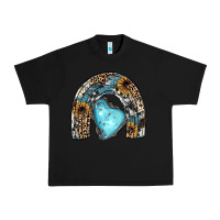 Black sunflower gemstone rainbow Urban Heavy Tee - JahusDesignShop