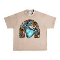 French Oak sunflower gemstone rainbow Urban Heavy Tee - JahusDesignShop