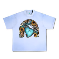 Grape Ice sunflower gemstone rainbow Urban Heavy Tee - JahusDesignShop