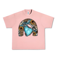 Salmon sunflower gemstone rainbow Urban Heavy Tee - JahusDesignShop