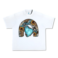 White sunflower gemstone rainbow Urban Heavy Tee - JahusDesignShop