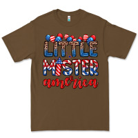 Cacao little mister America Premium Tee - Zillion Design Studio