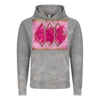 Cloud Rock pink glitter Vintage Hoodie - JahusDesignShop