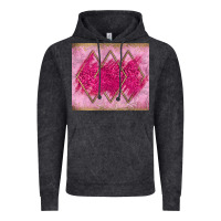 Vintage Black pink glitter Vintage Hoodie - JahusDesignShop
