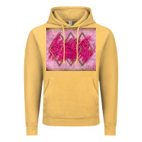 Vintage Mustard pink glitter Vintage Hoodie - JahusDesignShop