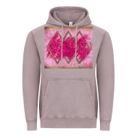 Vintage Zinc pink glitter Vintage Hoodie - JahusDesignShop