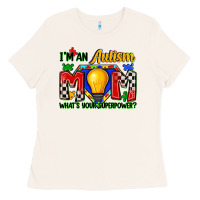Bone i'm an autism mom what's your superpower Ladies Tee - Zillion Design Studio