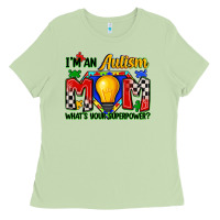 Matcha i'm an autism mom what's your superpower Ladies Tee - Zillion Design Studio