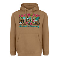 Toasted Coconut mom the heart of the family Heavyweight Hoodie - Artiststas