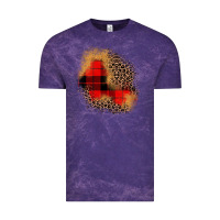 Cloud Purple christmas patch Vintage Tee - JahusDesignShop
