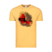 Vintage Mustard christmas patch Vintage Tee - JahusDesignShop