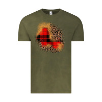 Vintage Olive christmas patch Vintage Tee - JahusDesignShop