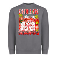 Storm chillin  with my red snowmies Heavyweight Sweatshirt - AdoDesignShop