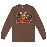 Chestnut joy christmas reindeer Long Sleeve Tee - Jasminsmagicworld