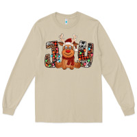 Mushroom joy christmas reindeer Long Sleeve Tee - Jasminsmagicworld