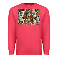 Cardinal sunflower cowhide brush stroke Premium Sweatshirt - Artiststas