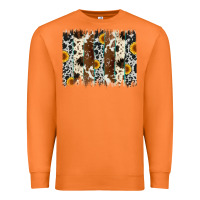 Carrot sunflower cowhide brush stroke Premium Sweatshirt - Artiststas