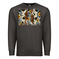 Smoke sunflower cowhide brush stroke Premium Sweatshirt - Artiststas