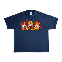 Navy firefighter gnomes Urban Heavy Tee - Artiststas