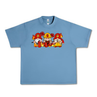 Pebble Blue firefighter gnomes Urban Heavy Tee - Artiststas