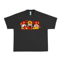 Pigment Black firefighter gnomes Urban Heavy Tee - Artiststas