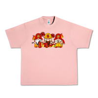 Salmon firefighter gnomes Urban Heavy Tee - Artiststas