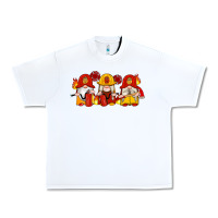 White firefighter gnomes Urban Heavy Tee - Artiststas