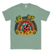 Sage ladybuy  rainbow Classic Tee - BarkalooDesign