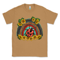 Toasted Coconut ladybuy  rainbow Classic Tee - BarkalooDesign