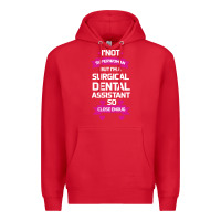 Red Surgical Dental Assistant Premium Hoodie - Bettercallsaul