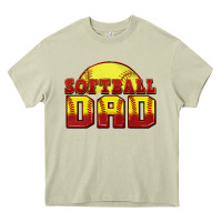 Mossy softball dad Heavy Core Tee - Zillion Design Studio