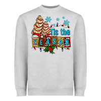 Tis The Season Christmas Tree Cake Ado Heavyweight Sweatshirt | Teevron