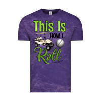 Cloud Purple this is how i roll Vintage Tee - Artiststas
