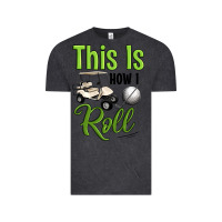 Vintage Black this is how i roll Vintage Tee - Artiststas