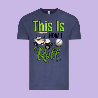 This Is How I Roll Vintage Tee Designed By Artiststas